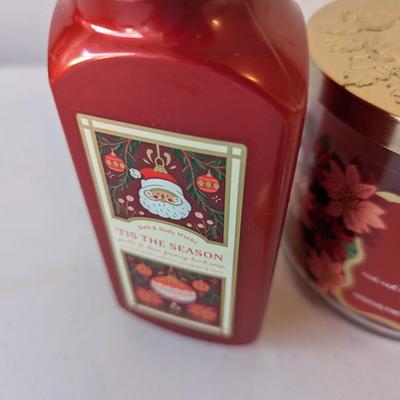Bath & Body Works Candle & Hand Soap