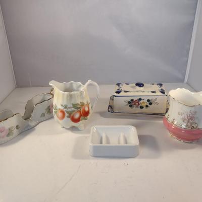 Collection of Vintage Porcelain Housewares