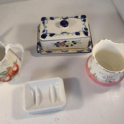 Collection of Vintage Porcelain Housewares
