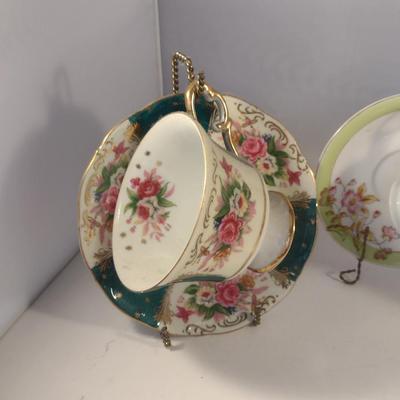 Collection of Cups with Saucers