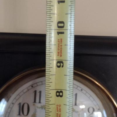 Wood Case Mantle Clock- Eight Day Wind Up