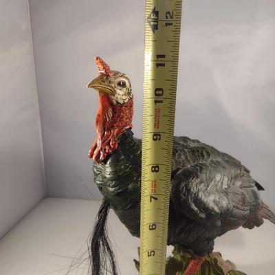 Resin Birds- Turkey and Swan