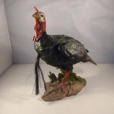 Resin Birds- Turkey and Swan