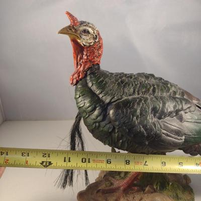 Resin Birds- Turkey and Swan