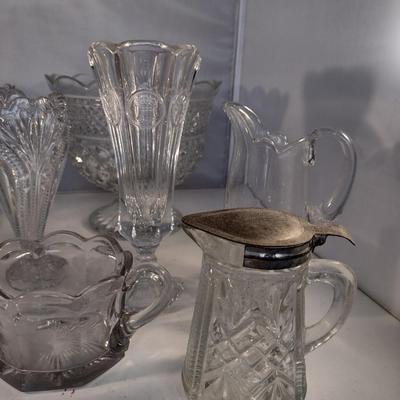 Collection of Glass Serveware