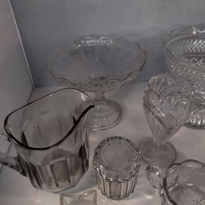 Collection of Glass Serveware