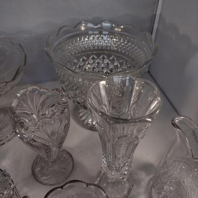 Collection of Glass Serveware