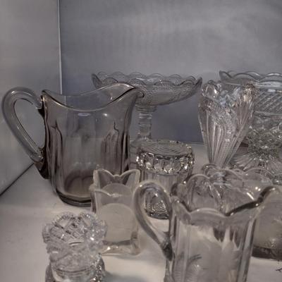 Collection of Glass Serveware