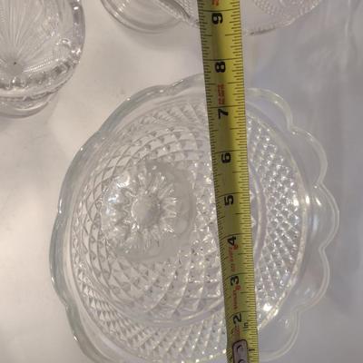 Collection of Glass Serveware