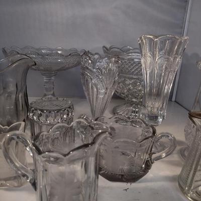 Collection of Glass Serveware