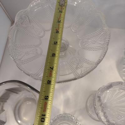 Collection of Glass Serveware