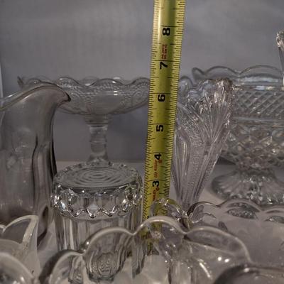 Collection of Glass Serveware