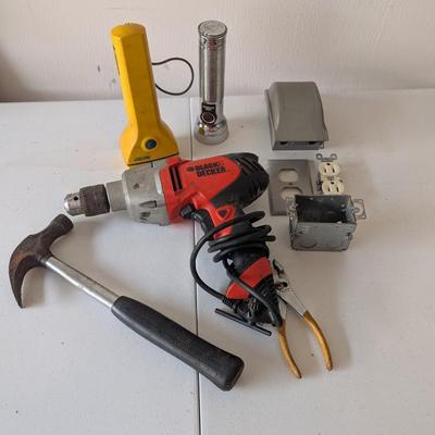 Black & Decker Corded Drill Eveready Light