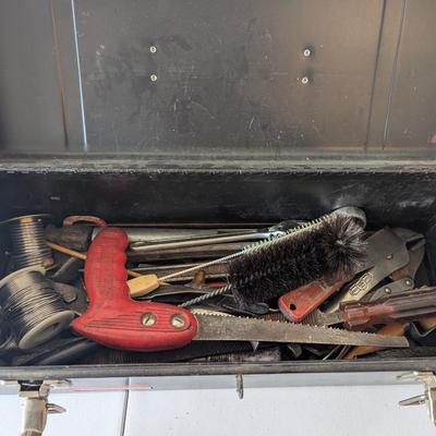 19 1/4 Model 6119 Union Super Steel Professional Tool Box With Tools