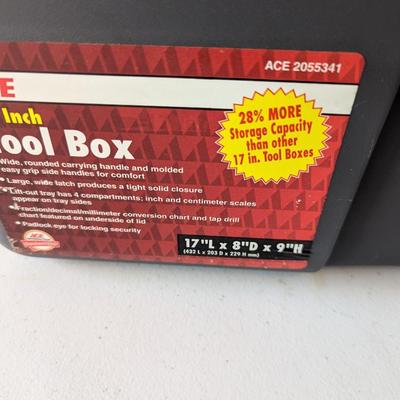 ACE 17" Tool Box With Tools