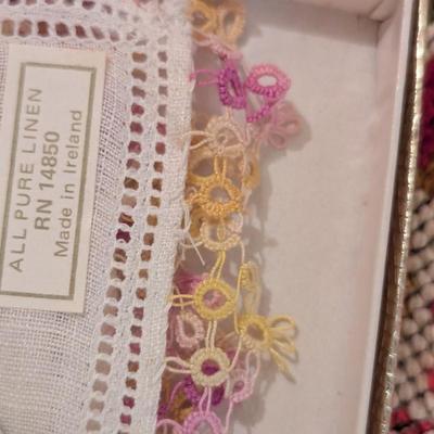 Assortment Of Linens Curtains Table Skirting