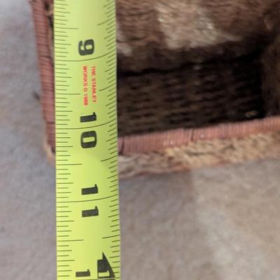 Wicker Basket & Organizer