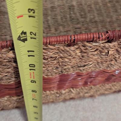 Wicker Basket & Organizer