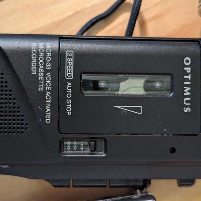 SONY & Optimus Tape Recorders AIWA Radio Cassette Player Binoculars