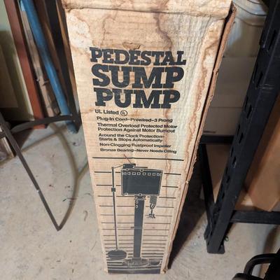 Pedestal Sump Pump
