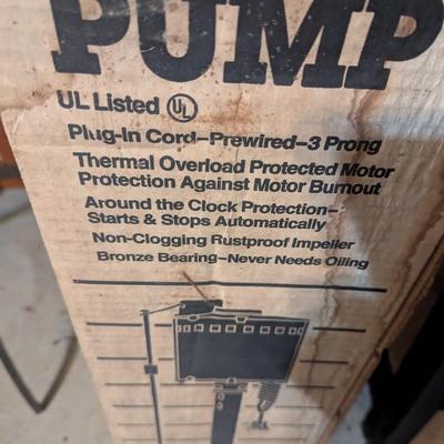 Pedestal Sump Pump