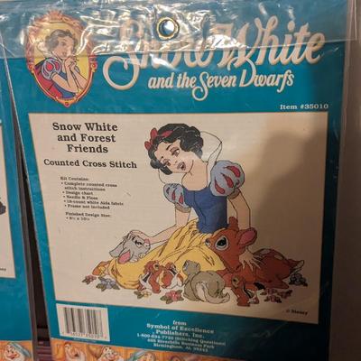Snow White Cross Stitch Crafting Supplies