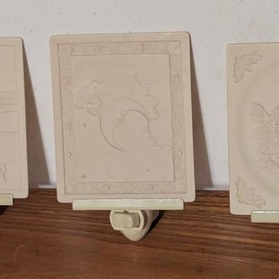 Porcelain Curved Lithophane Night Lights