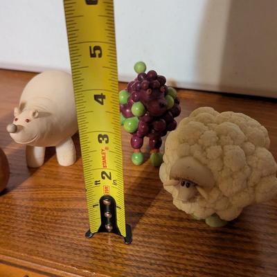 11 Pieces Of Home Grown Enesco Vegetables