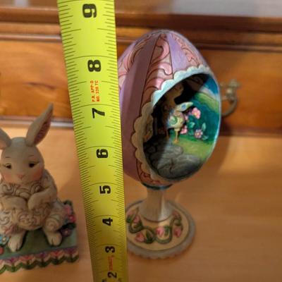 Jim Shore Easter Figurines & Basket