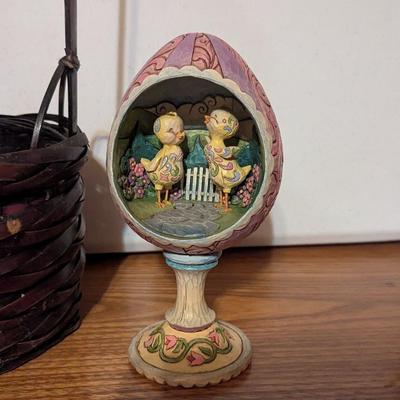 Jim Shore Easter Figurines & Basket