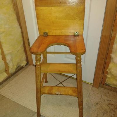 Vintage Wooden Step Stool/Seat