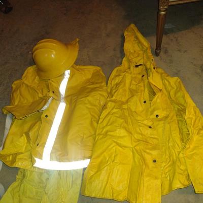 Vintage Lineman's Rain Wear
