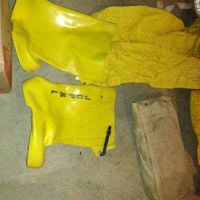 Vintage Lineman's Rain Wear