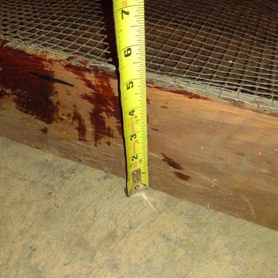 Large, Rustic Sieve- Approx 23 1/2" x 21 1/4" x 5" Deep