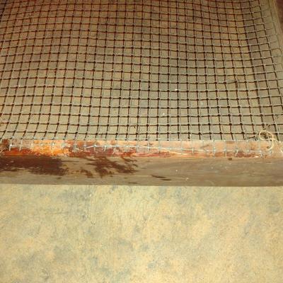 Large, Rustic Sieve- Approx 23 1/2" x 21 1/4" x 5" Deep