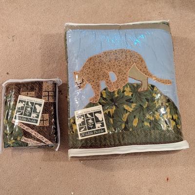 National Wildlife Federation "Walk In the Woods Quilt" Size Twin