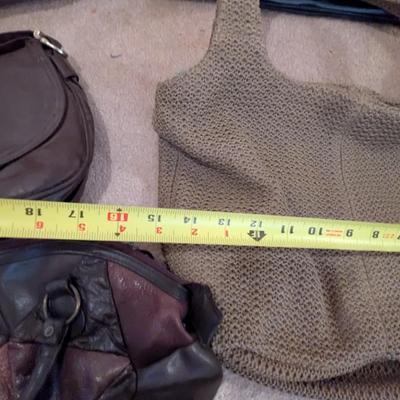 Assortment Of Handbags & Pocket Calculators