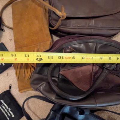 Assortment Of Handbags & Pocket Calculators