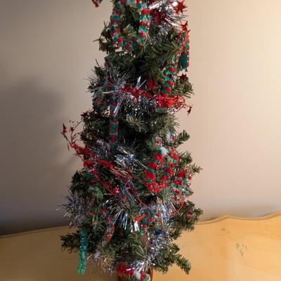 Table Top Decorated Christmas Tree
