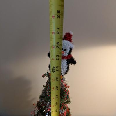 Table Top Decorated Christmas Tree