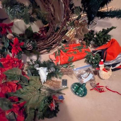 Lighted Christmas Tree Grapevine Wreaths Decor