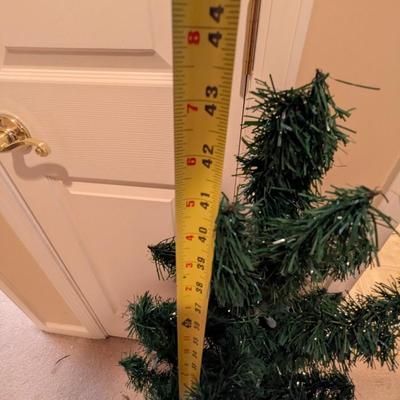 Lighted Christmas Tree Grapevine Wreaths Decor