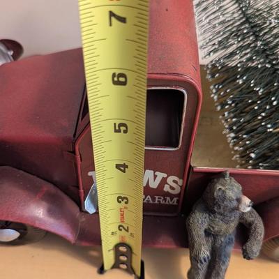 Tin Truck PAWS Tree Farm 3 Bears Christmas Tree