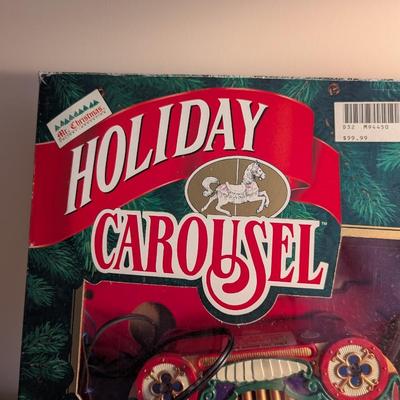 Lighted Musical Holiday Carousel