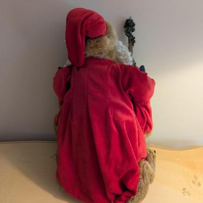 18" Tall Santa Tree Topper