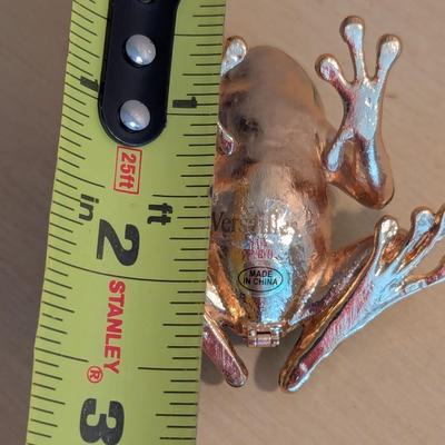 Versailles Jewelry Frog Treasure Trinket Box