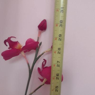 Silk Orchid in Ceramic Pot