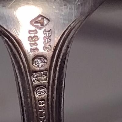 Collection of Sterling Silver Spoons- 12 Pieces- Approx 238 Grams Total Weight (K)