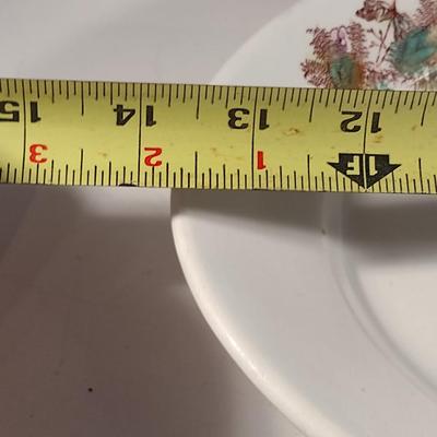 Vintage Cook & Hancock Porcelain Platter- Approx 13 3/4" x 9" (K)