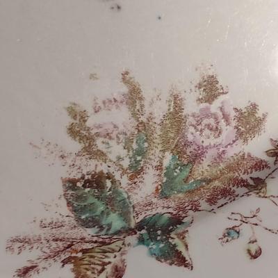 Vintage Cook & Hancock Porcelain Platter- Approx 13 3/4" x 9" (K)